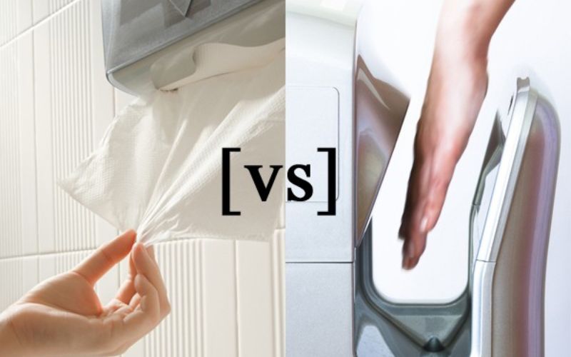 Có nên chuyển từ khăn giấy sang máy sấy tay Dyson?